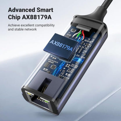 UGREEN 50922 Aluminum USB 3.0 to Gigabit Ethernet Adapter (New)