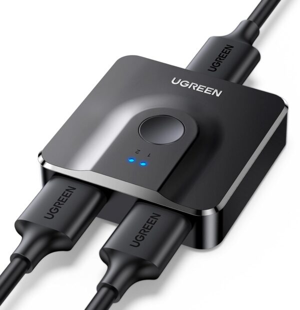 UGREEN 50966 2-in-1-Out Bi-Directional 4K@60Hz HDMI Switch (New)