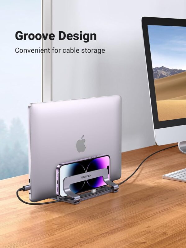 UGREEN 60643 Ergonomic Foldable Desktop Laptop Stand (New)
