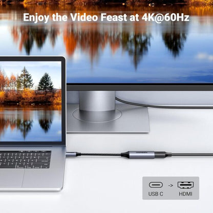 UGREEN 70444 USB-C to HDMI 4K@60Hz Ultra HD Adapter (New)