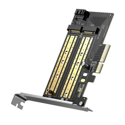 UGREEN 70504 Dual M.2 NVMe & SATA to PCIe 3.0 Card (New)