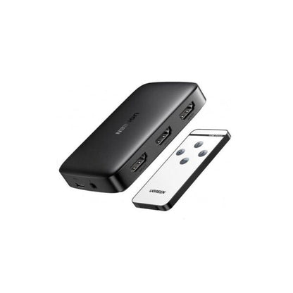 UGREEN 80125 3-Port HDMI Switcher 3-in-1-Out 4K Hub (New)