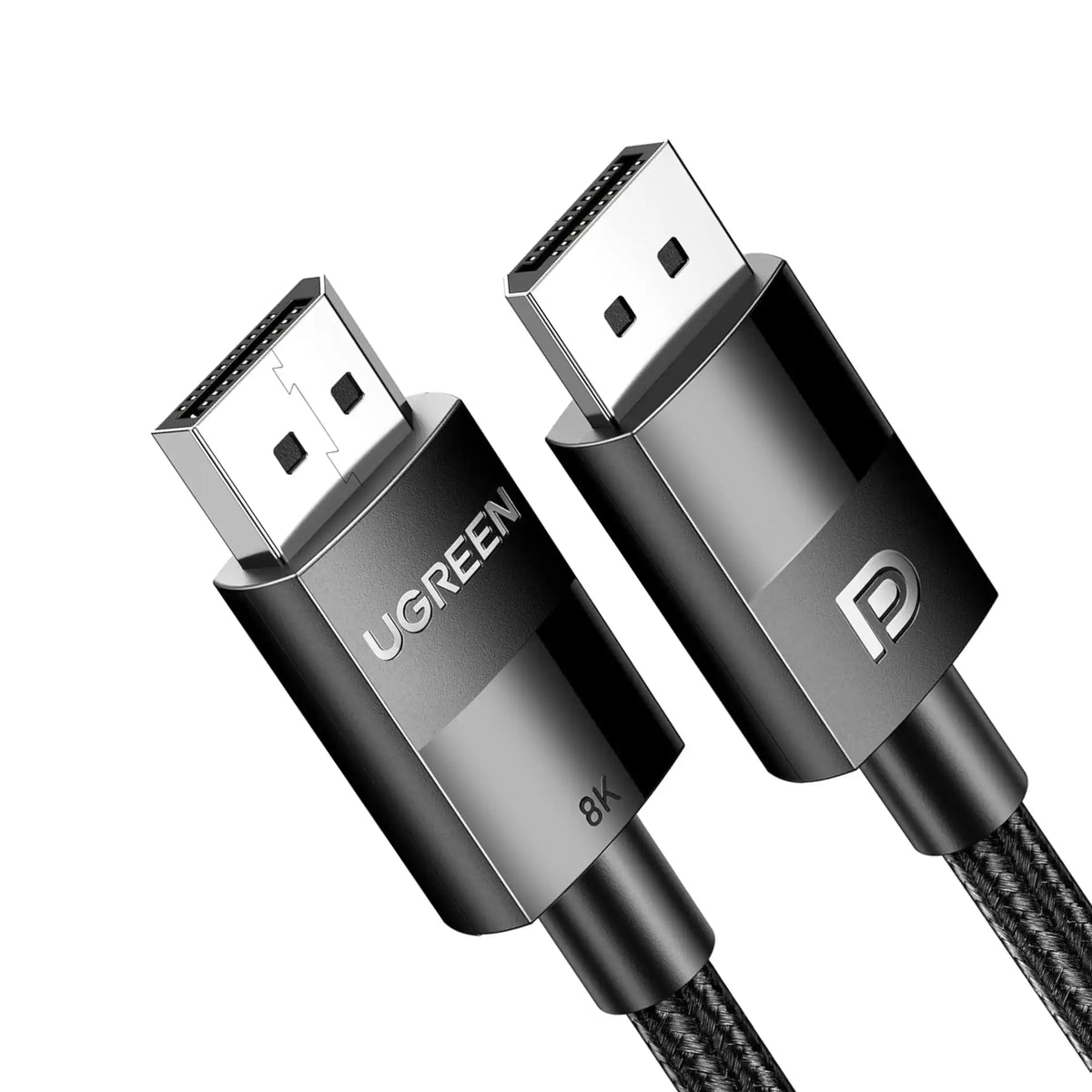 UGREEN 80393 DisplayPort 1.4 Cable - 8K@60Hz 32.4Gbps Braided 3m (Brand New)