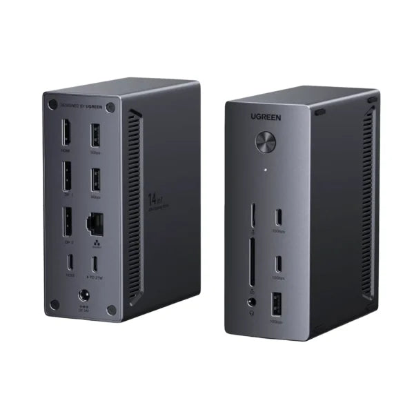 UGREEN 85489 14-Port USB-C Triple 4K Display Docking Station (New)