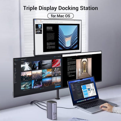 UGREEN 90325 8K Multiport USB-C Docking Station & Converter (New)