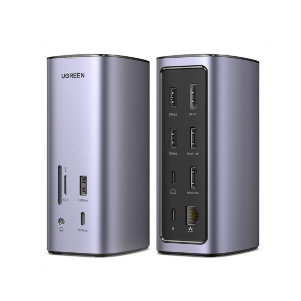 UGREEN 90325 8K Multiport USB-C Docking Station & Converter (New)