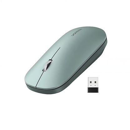 UGREEN 90374 Ultra Slim Wireless Mouse Green (New)