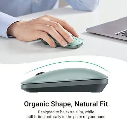 UGREEN 90374 Ultra Slim Wireless Mouse Green (New)