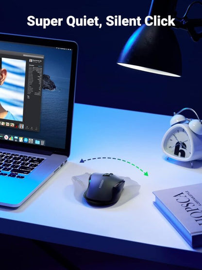 UGREEN 90855 Dual-Mode Ergonomic Wireless Mouse (New)