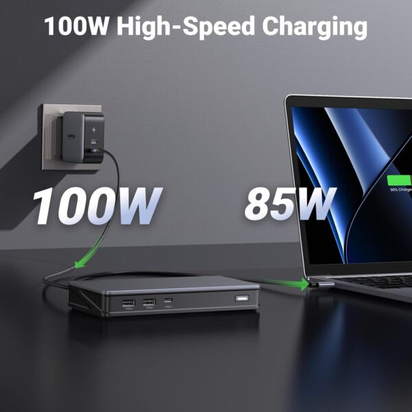 UGREEN Revodok Pro 90912 9-in-1 Multi-Display Docking Station (New)