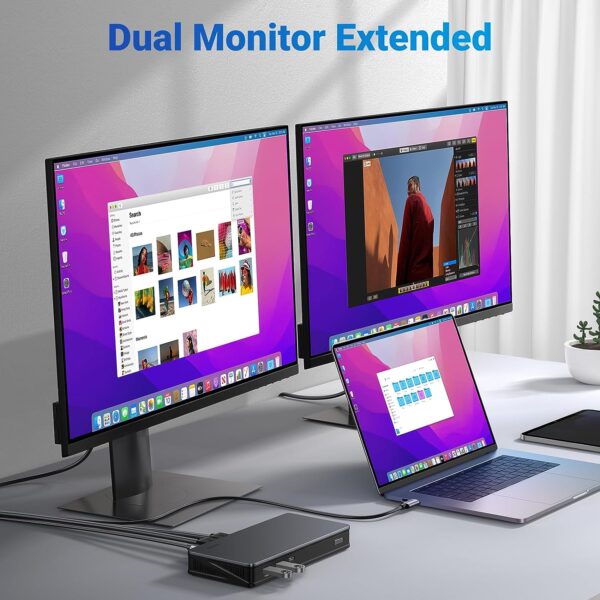 UGREEN Revodok Pro 90912 9-in-1 Multi-Display Docking Station (New)