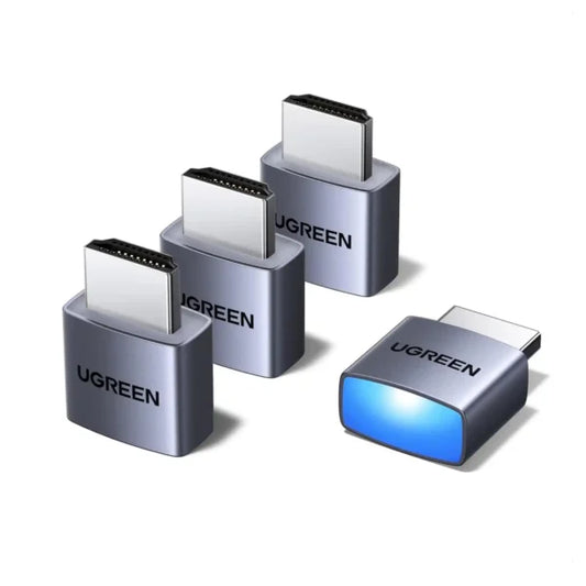 UGREEN 95994 4K@60Hz HDMI Dummy Plug EDID Emulator 4-Pack (New)
