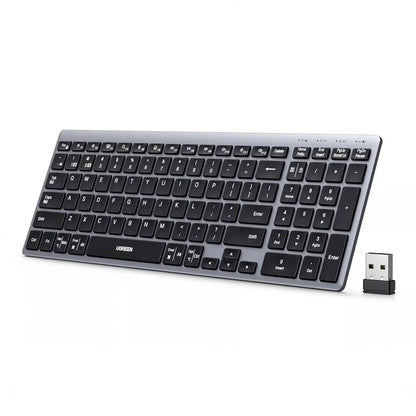 UGREEN K552 75163 Wireless Bluetooth Keyboard Grey (New)