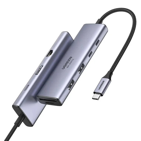 UGREEN Revodok 15375 9-in-1 Hub - 4K@60Hz HDMI & 100W PD (New)